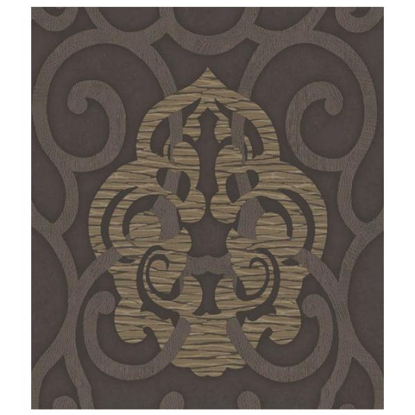 Обои Parato Talento Brown Grey / Орнамент photo 1
