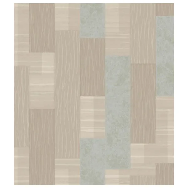 Обои Parato Talento Beige Azure / Геометрический photo 1