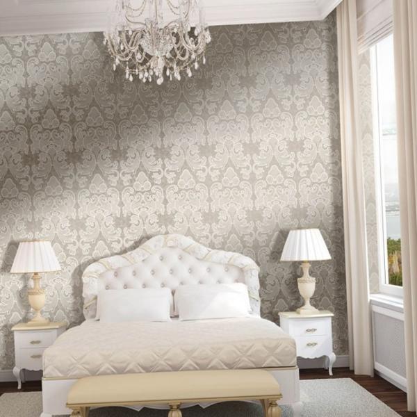 Tapete Parato Estetica Light Grey / Floristică photo 2