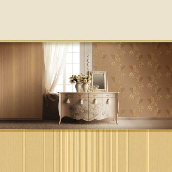 Обои Parato Eleganza Beige Green / Полоски photo 2