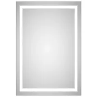 Зеркало для ванной Dubiel Vitrum Focus Алюминий / Прямоугольная