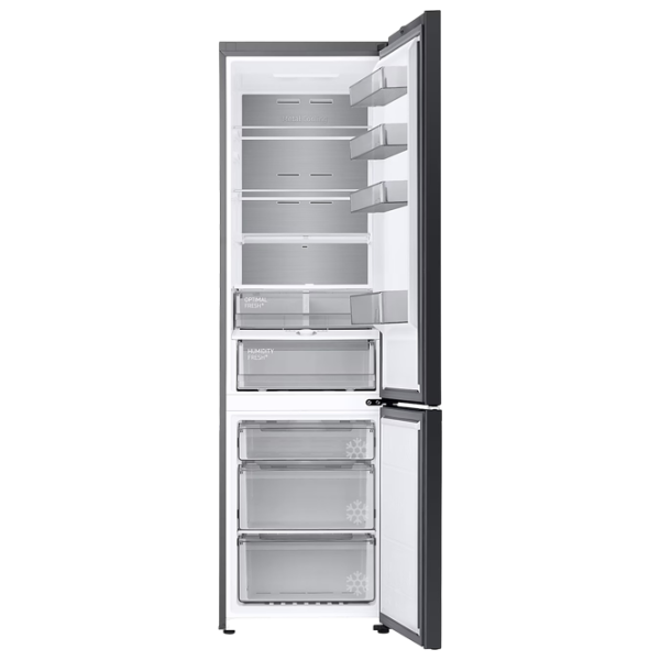 Frigider Samsung RB38C7B4EB1/EF cu congelator jos 387 l / 203 cm / Black photo 3