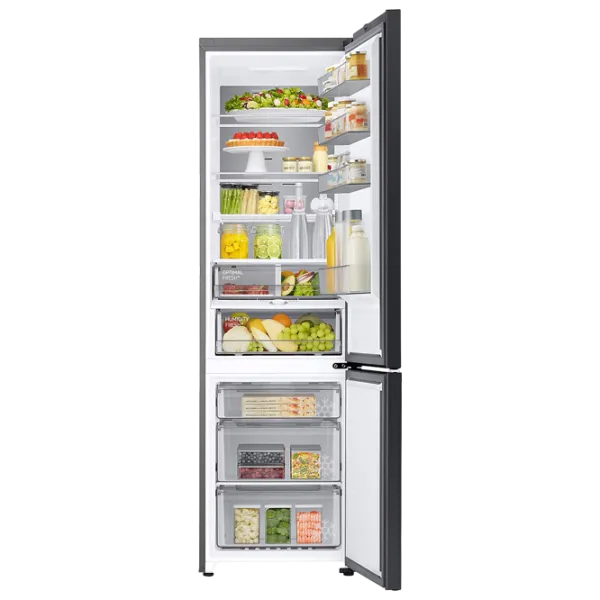 Frigider Samsung RB38C7B4EB1/EF cu congelator jos 387 l / 203 cm / Black photo 5