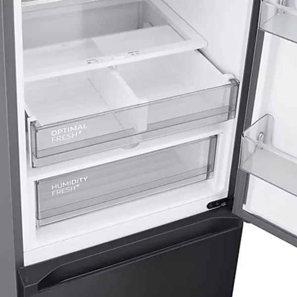 Frigider Samsung RB38C7B4EB1/EF cu congelator jos 387 l / 203 cm / Black photo 9