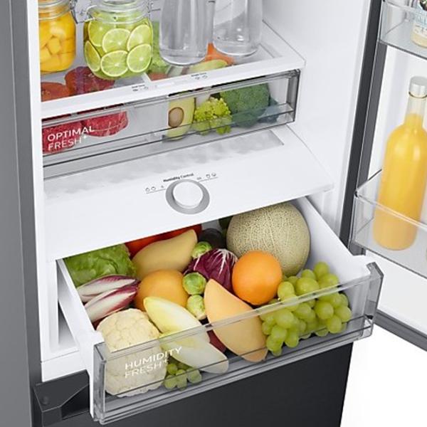 Frigider Samsung RB38C7B4EB1/EF cu congelator jos 387 l / 203 cm / Black photo 10