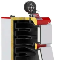 Cazan pe combustibil solid Defro Agro Plus 17 kW / 170 m² photo 3