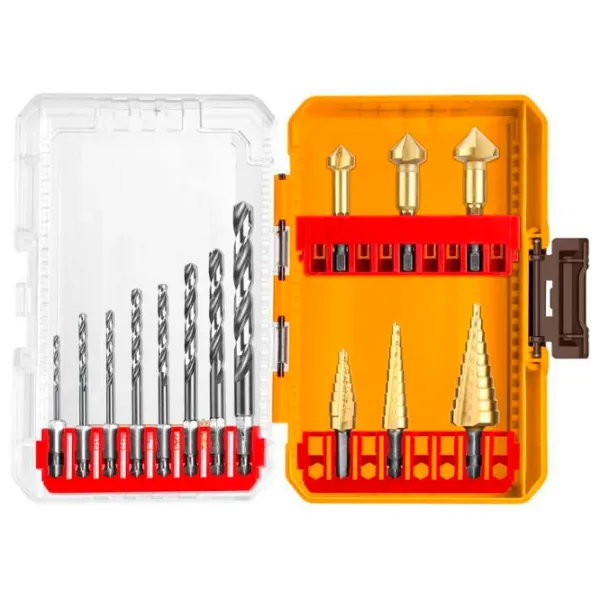 Набор сверл INGCO AKDL61401 HSS photo 1