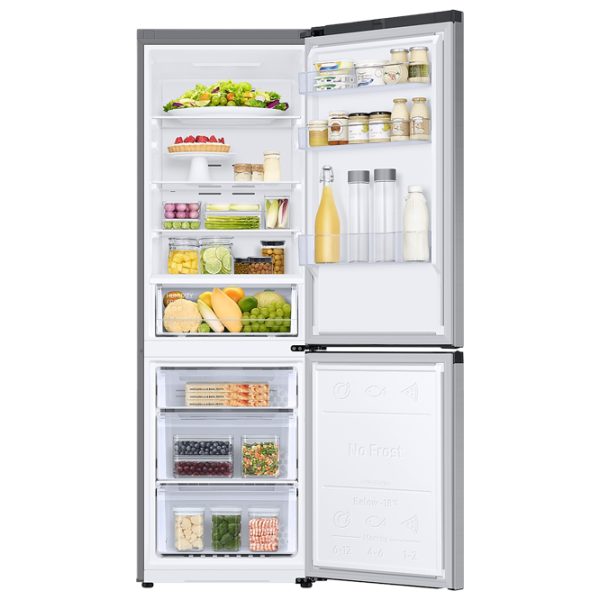 Холодильник Samsung RB34C602DSA/EF с нижней морозильной камерой 344 л / 185.3 cm / Нержавеющая сталь photo 5
