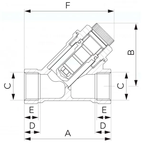 Filtru Ferro F06M 1 " / Y photo 3