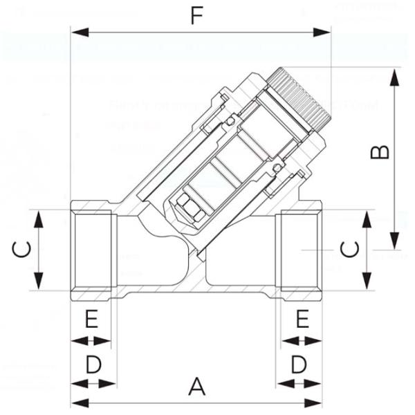 Filtru Ferro F06M 1 " / Y photo 3
