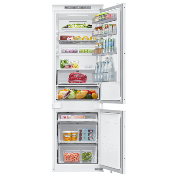 Frigider încorporabil Samsung BRB70F26CES0EO cu congelator jos 267 l / 177.5 cm / White photo 5