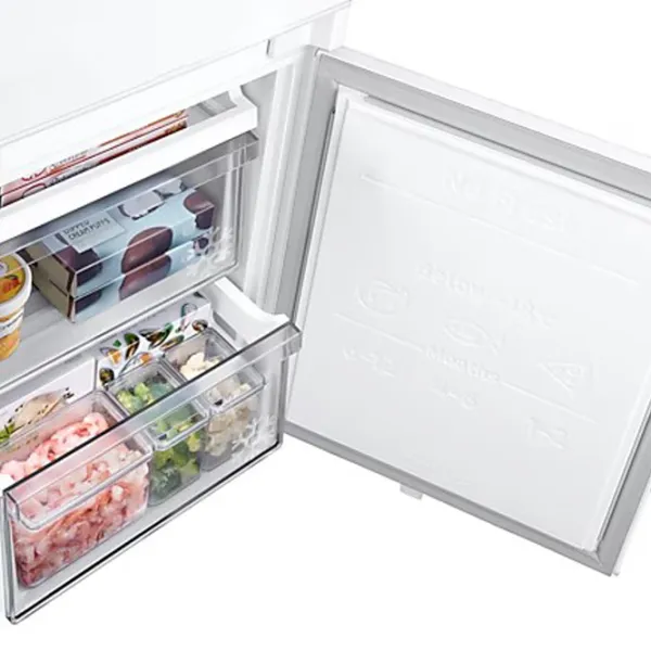 Frigider încorporabil Samsung BRB70F26CES0EO cu congelator jos 267 l / 177.5 cm / White photo 7