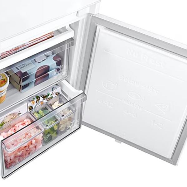 Frigider încorporabil Samsung BRB70F26CES0EO cu congelator jos 267 l / 177.5 cm / White photo 7