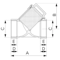 Filtru Ferro F02V 1/2" / Y photo 3
