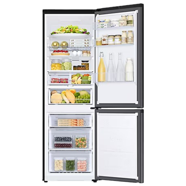 Frigider Samsung RB34C672DBN/EF cu congelator jos 344 l / 185.3 cm / Black photo 5