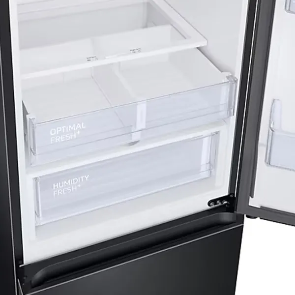 Frigider Samsung RB34C672DBN/EF cu congelator jos 344 l / 185.3 cm / Black photo 10