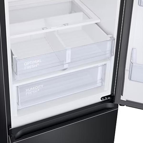 Frigider Samsung RB34C672DBN/EF cu congelator jos 344 l / 185.3 cm / Black photo 10