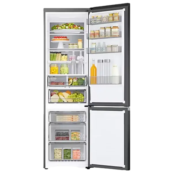 Frigider Samsung RB38C774DB1/EF cu congelator jos 390 l / 203 cm / Black photo 6