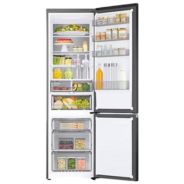 Frigider Samsung RB38C774DB1/EF cu congelator jos 390 l / 203 cm / Black photo 6
