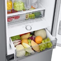 Frigider Samsung RB38C774DSA/EF cu congelator jos 390 l / 203 cm / Inox photo 10