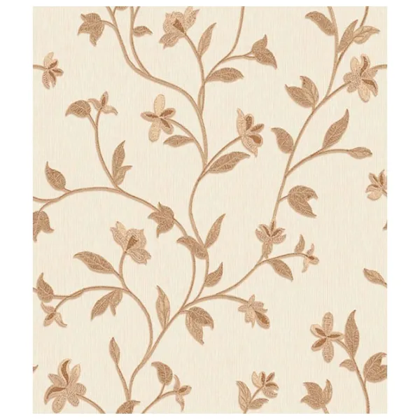 Обои Parato Eleganza Beige Brown / Флористика photo 1