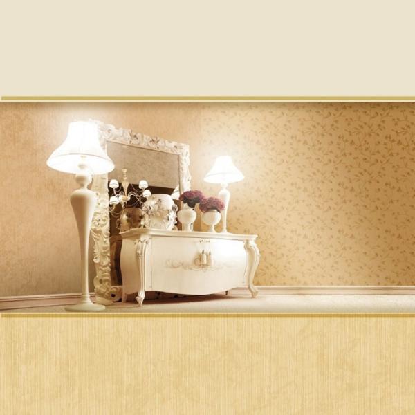 Tapete Parato Eleganza Beige / Floristică photo 2