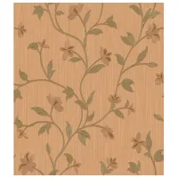 Tapete Parato Eleganza Brown Green / Floristică