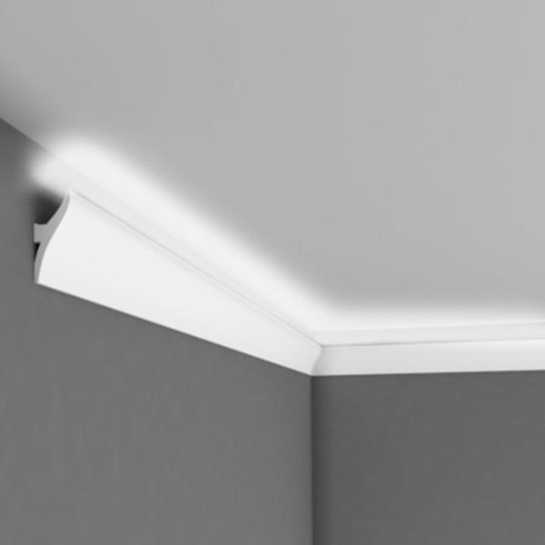 Carnisă pentru tavan MARDOM DECOR QL010 Poliuretan / 2000 mm photo 1
