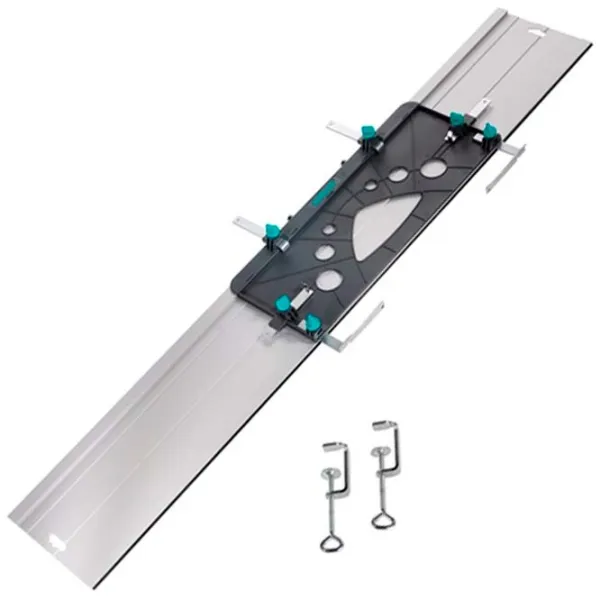 Șină de ghidare Wolfcraft FKS 115 Gray / Metal photo 1