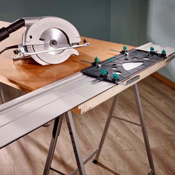 Șină de ghidare Wolfcraft FKS 115 Gray / Metal photo 4