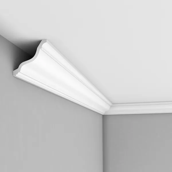 Carnisă pentru tavan MARDOM DECOR MDB214 Styrofoam / 2400 mm photo 1