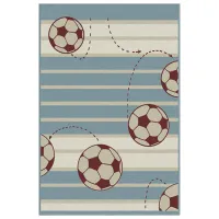 Ковер Covoare Ungheni Delta Kids Blue Beige / Полипропилен