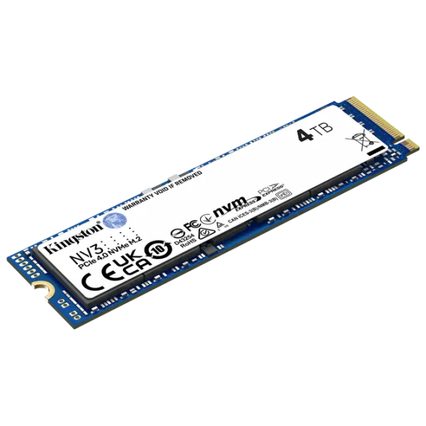 SSD Kingston NV3 4 ТБ M.2 NVMe photo 2 SSD Kingston NV3 4 ТБ M.2 NVMe photo 2