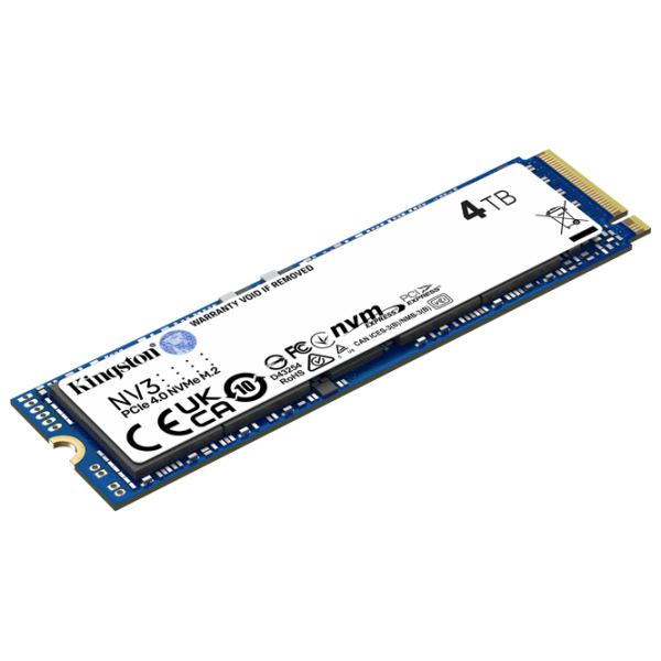 SSD Kingston NV3 4 ТБ M.2 NVMe photo 2 SSD Kingston NV3 4 ТБ M.2 NVMe photo 2