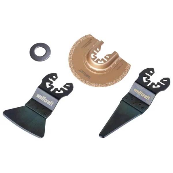 Lame de ferăstrău renovator Wolfcraft 8491000 Black / Metal photo 1