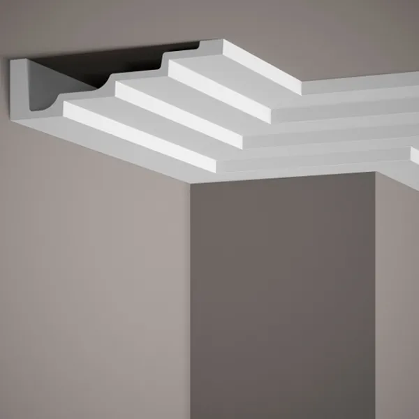 Carnisă pentru tavan MARDOM DECOR MDB130 Poliuretan / 2000 mm photo 1