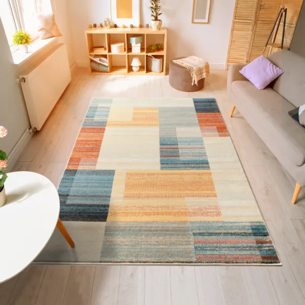 Ковер Covoare Ungheni Delta Разноцветный / Полипропилен photo 4 Ковер Covoare Ungheni Delta Разноцветный / Полипропилен photo 4