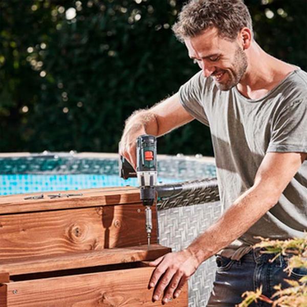 Набор насадок Wolfcraft 3082000 Черный / Пластик photo 3