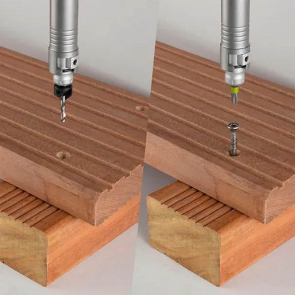 Набор насадок Wolfcraft 3082000 Черный / Пластик photo 4