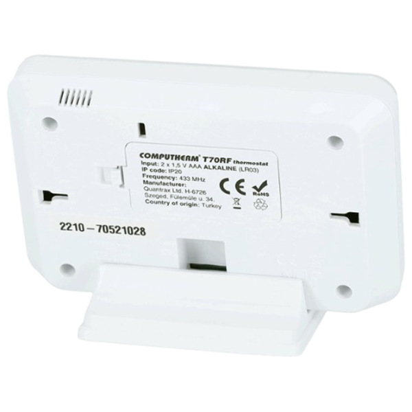 Termostat Computherm T70RF Pentru sisteme de încălzire / Baterie photo 4