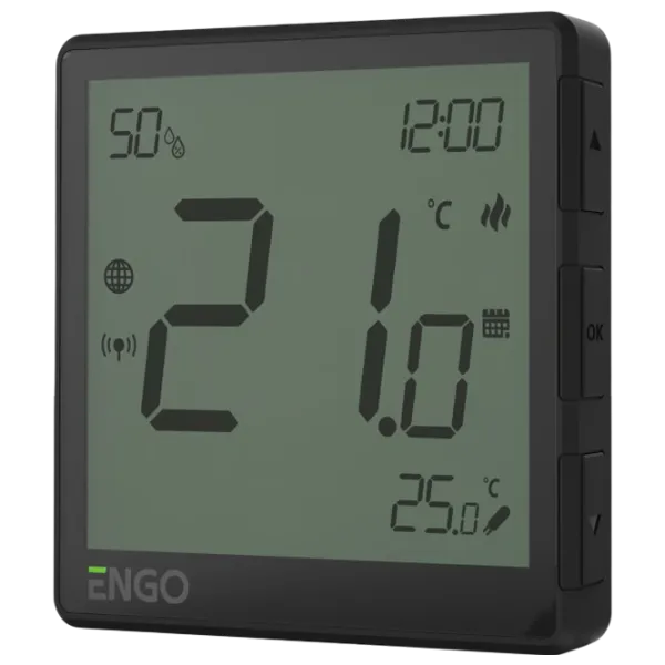 Termostat ENGO EONE-230B ZigBee pentru pardosea / Rețea photo 2
