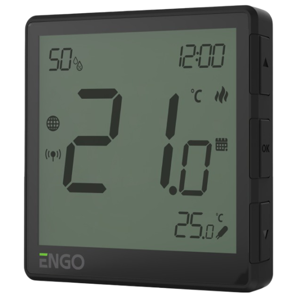 Termostat ENGO EONE-230B ZigBee pentru pardosea / Rețea photo 2