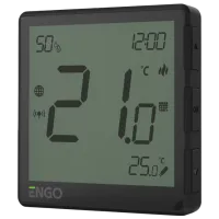 Termostat ENGO EONE-230B ZigBee pentru pardosea / Rețea photo 2