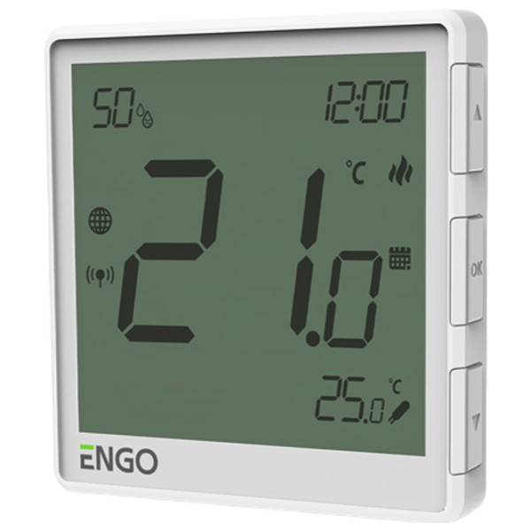 Termostat ENGO EONE-230W ZigBee pentru pardosea / Rețea photo 2