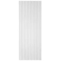 Panou pentru pereți MARDOM DECOR Lamelli Wall Panel White / Polisterol