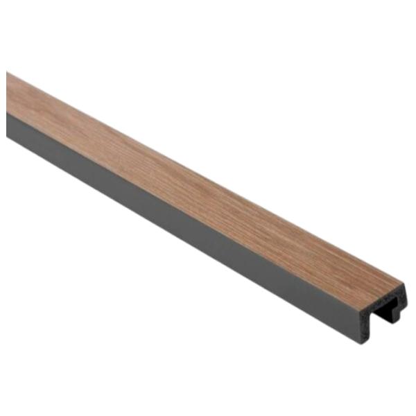 Panou pentru pereți MARDOM DECOR Lamelli Left end Gray Oak / PolyForce photo 1