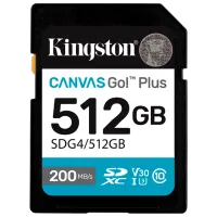 Card memorie Kingston Canvas Go! Plus Gen 4 512 GB SD / UHS-I (U3)
