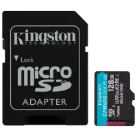 Карта памяти Kingston Canvas Go! Plus Gen 4 128 ГБ MicroSD / UHS-I (U3)