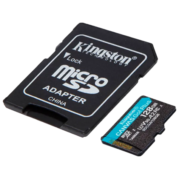 Карта памяти Kingston Canvas Go! Plus Gen 4 128 ГБ MicroSD / UHS-I (U3) photo 2