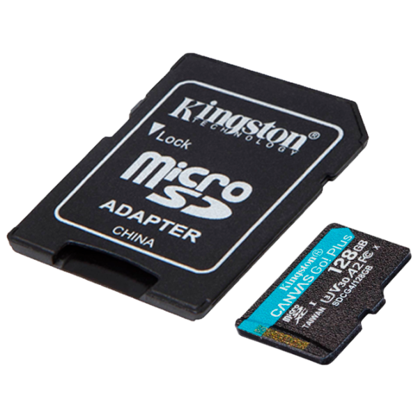 Карта памяти Kingston Canvas Go! Plus Gen 4 128 ГБ MicroSD / UHS-I (U3) photo 2